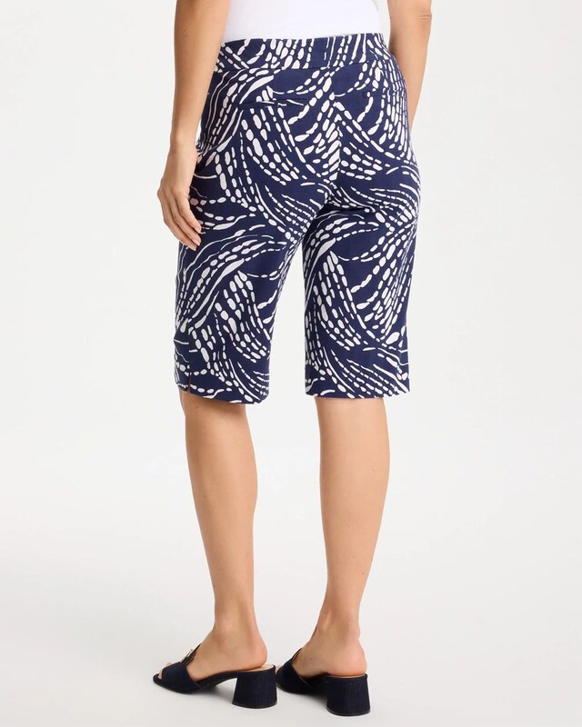 Abstract Brigitte Slim Shorts - image 3